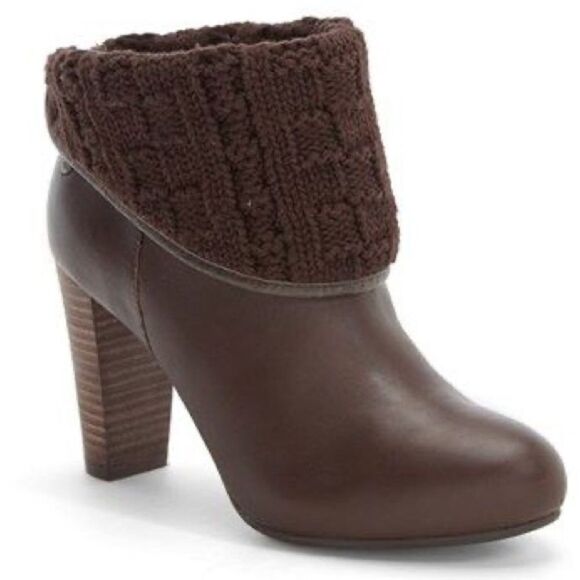 UGG⚡️Dandylion Tres Knit Cuff Sweater Top Chunky Heels A2 - Picture 1 of 11